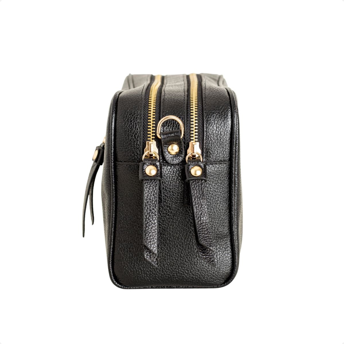 Bolsa Tiracolo Minimal Preta Dm Preto 4