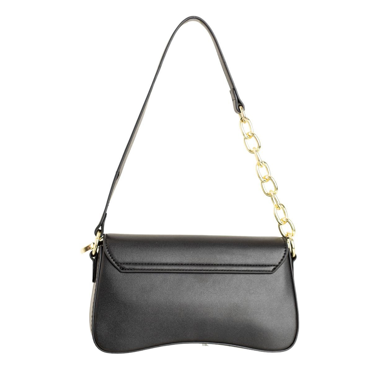 Bolsa Shoulder Preta Dm Preto 5