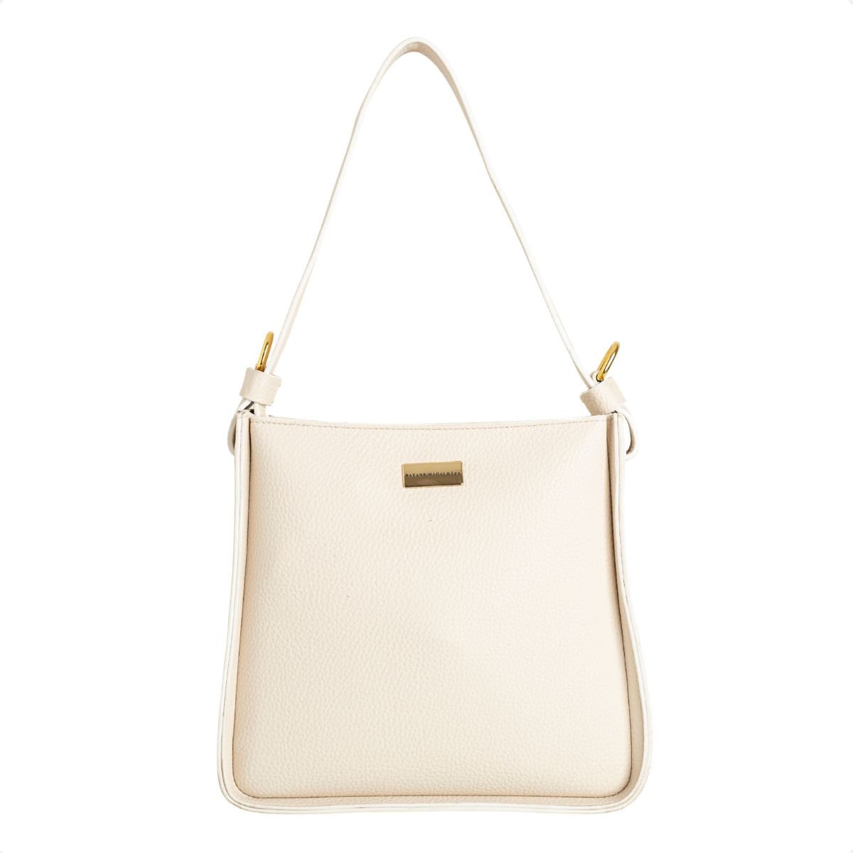 Bolsa Shoulder Dm Glam Offwhite