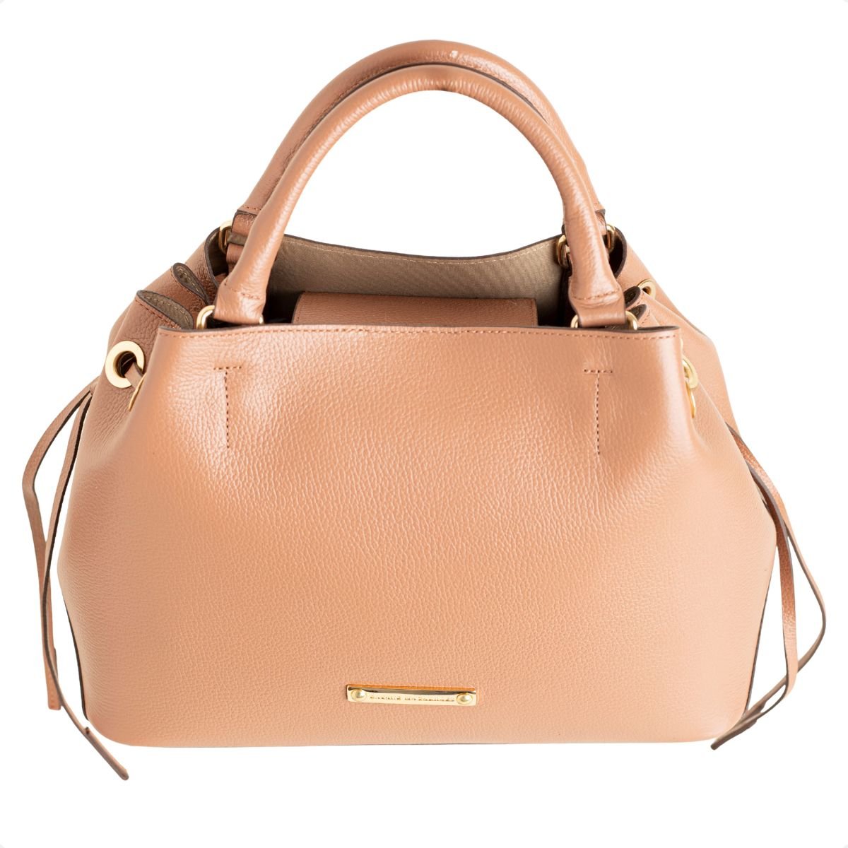 Bolsa Hobo Caramelo Dm Bege 6