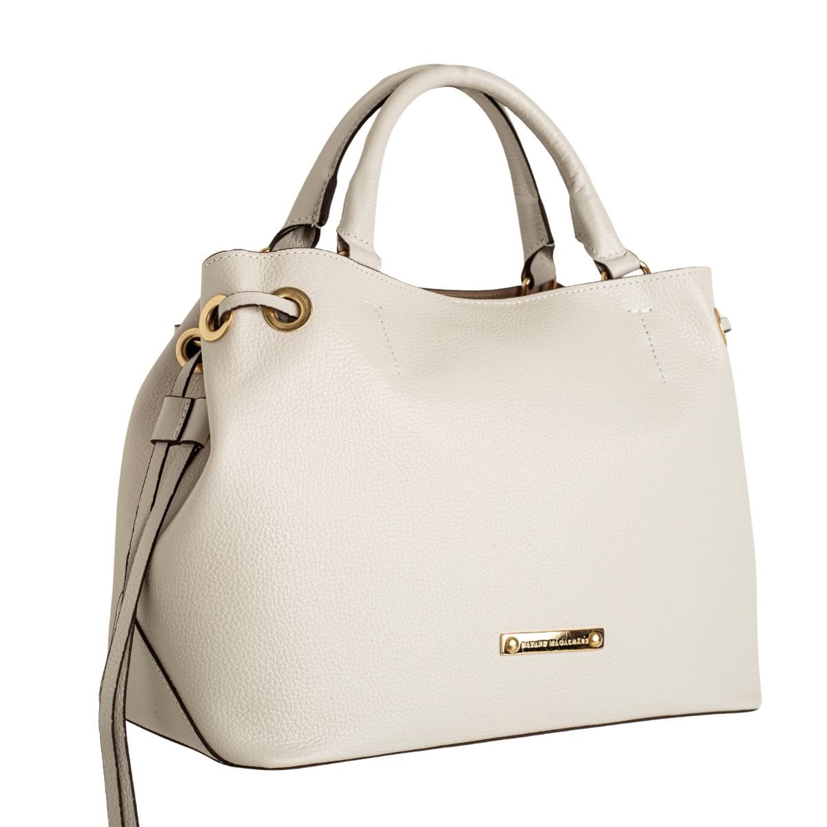 Bolsa Hobo Off White Dm Branco 2