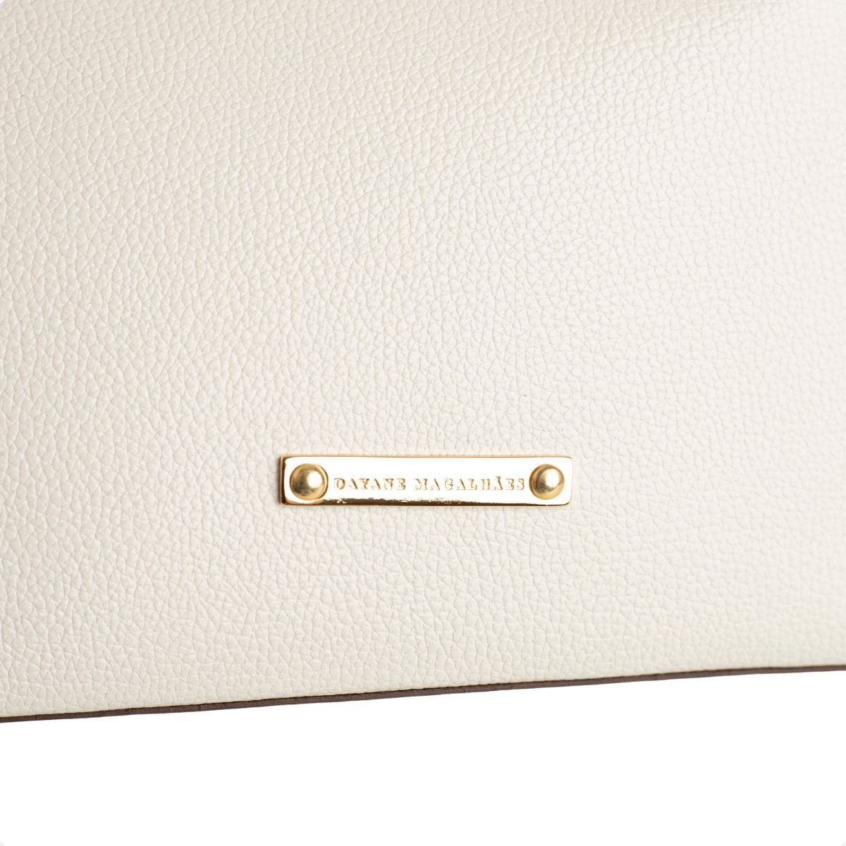 Bolsa Hobo Off White Dm Branco 3