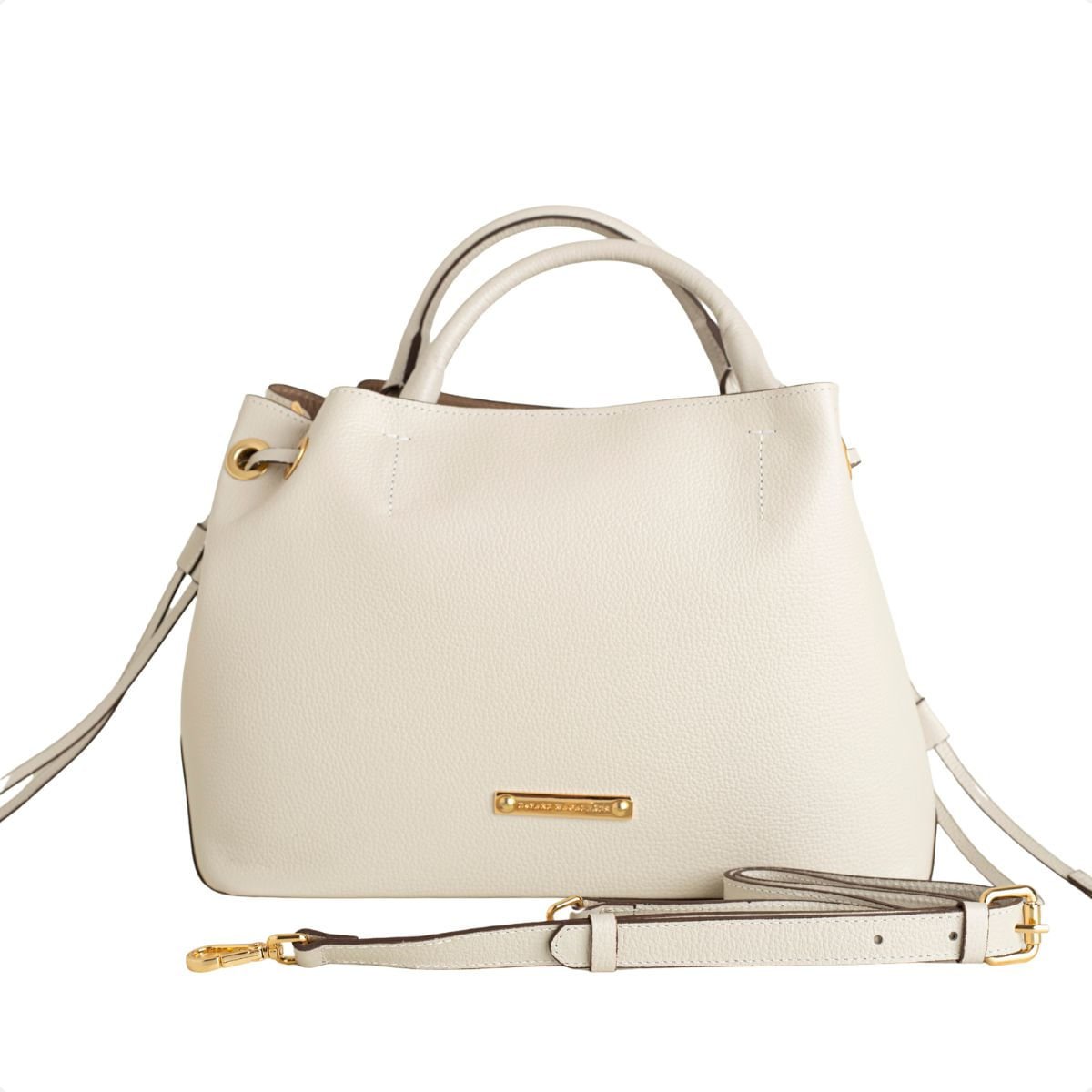 Bolsa Hobo Off White Dm Branco 6