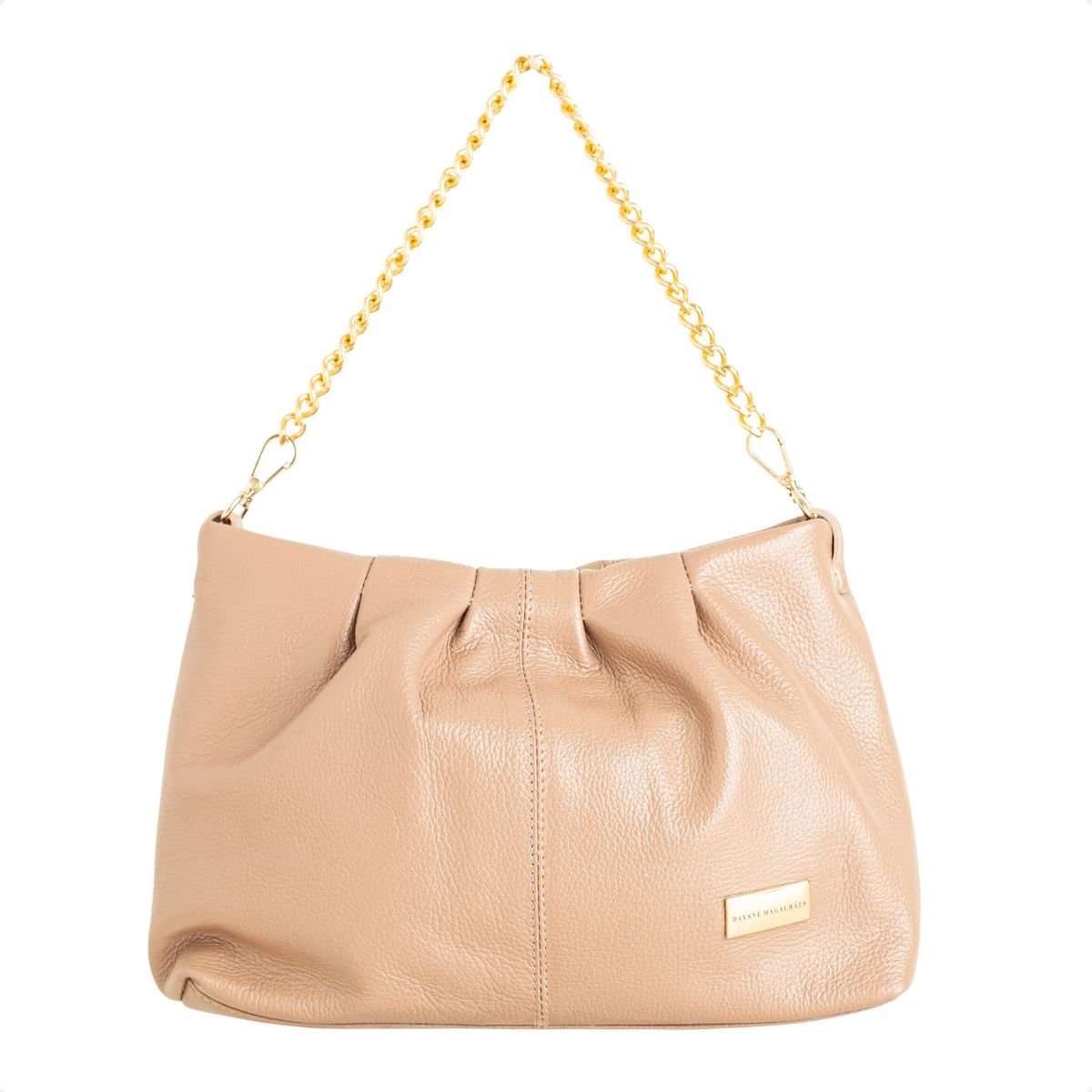 Bolsa Shoulder Dm Ivory Minimal