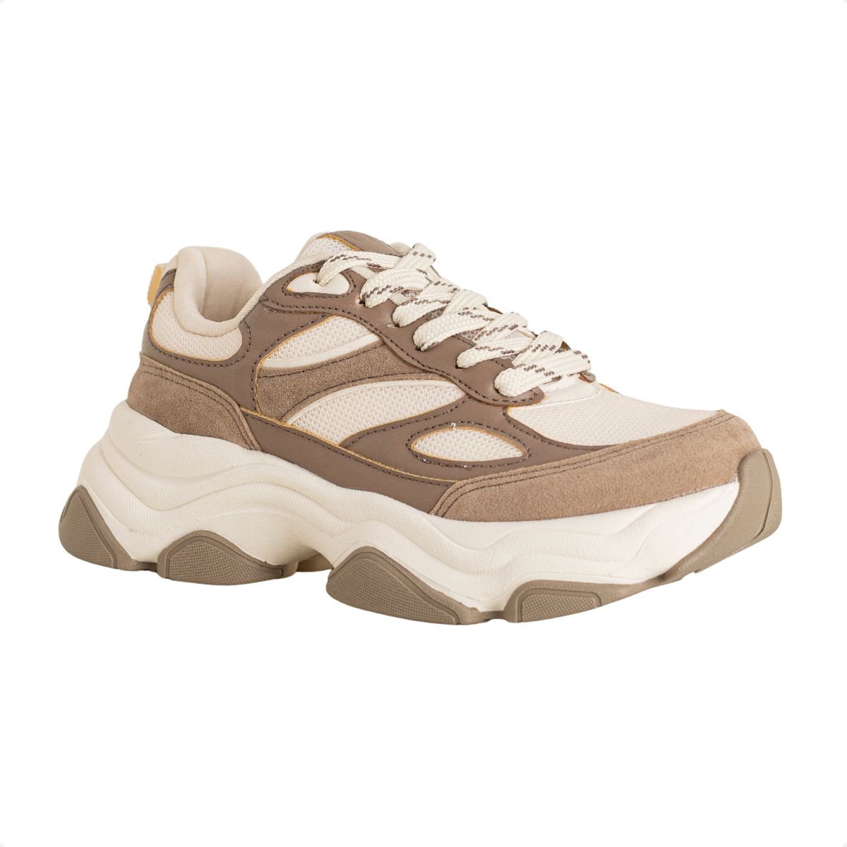 Tênis Dm Urban Bold Capuccino Off White/Taupe 2
