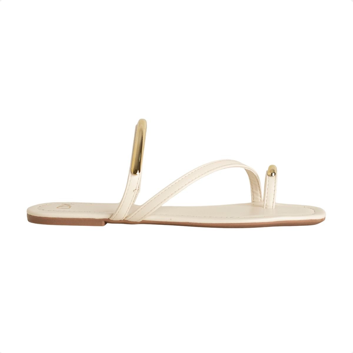 Tamanco Rasteiro Vittoria Dm Branco