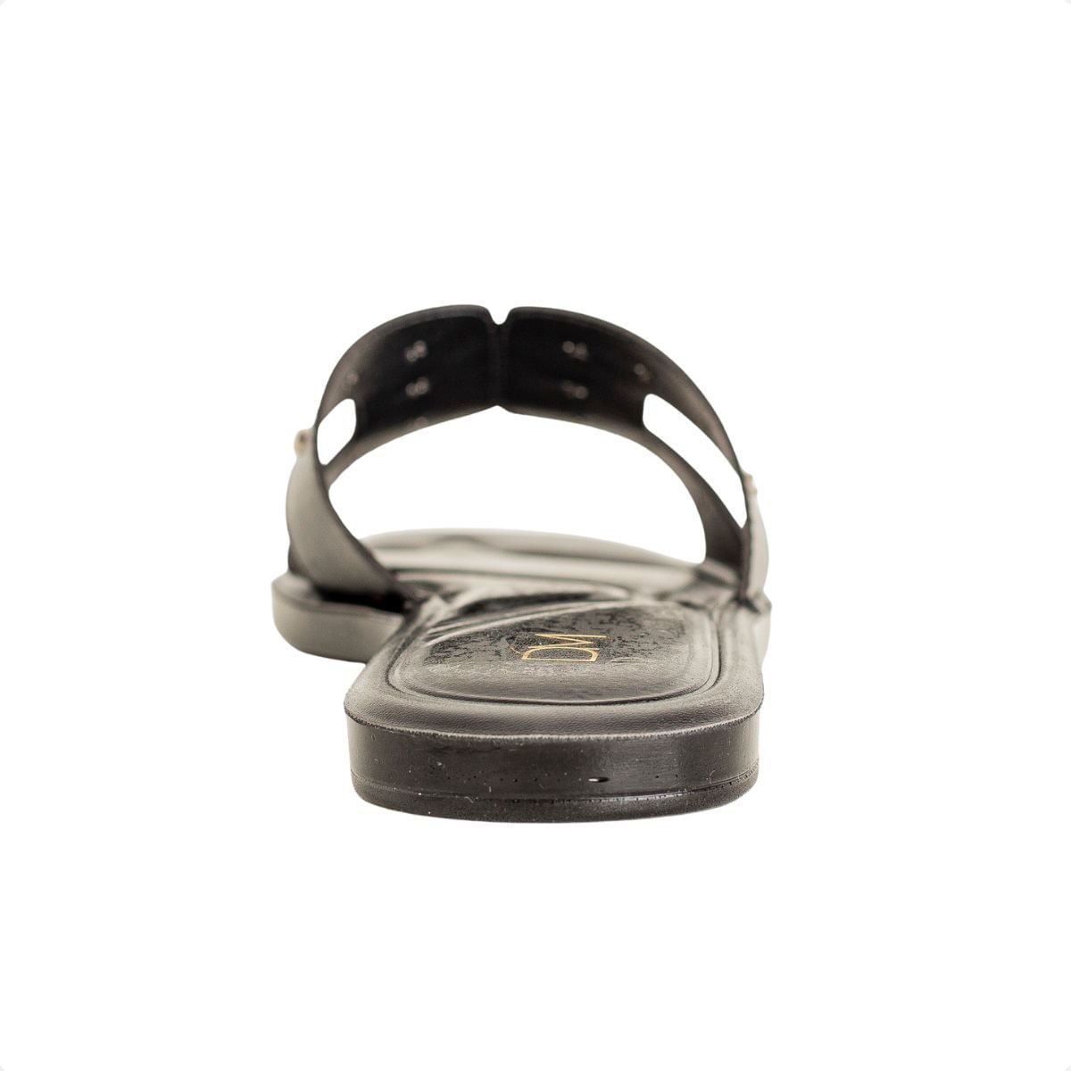 Tamanco Rasteiro Dm Nice Preta Preto 4