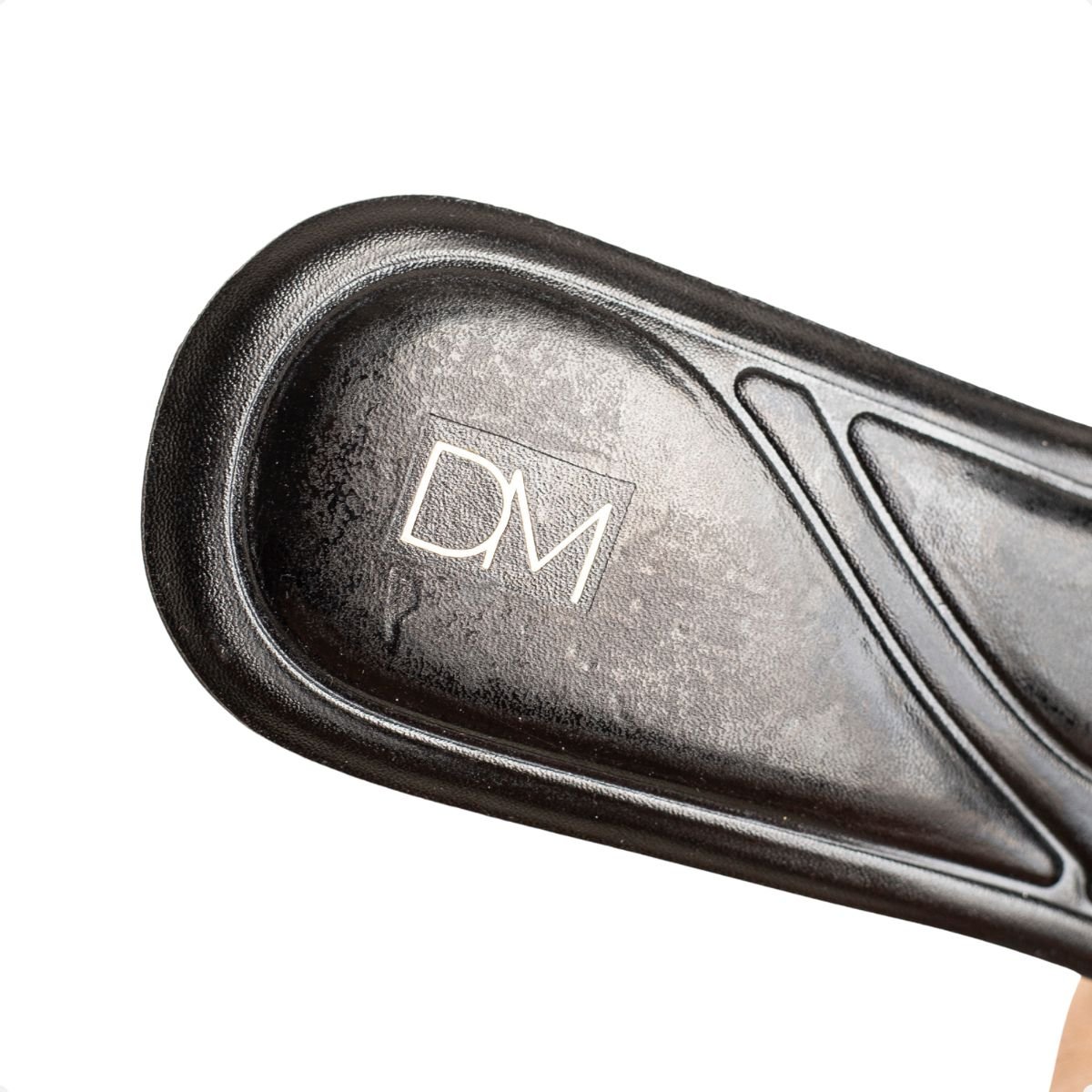 Tamanco Rasteiro Dm Nice Preta Preto 7