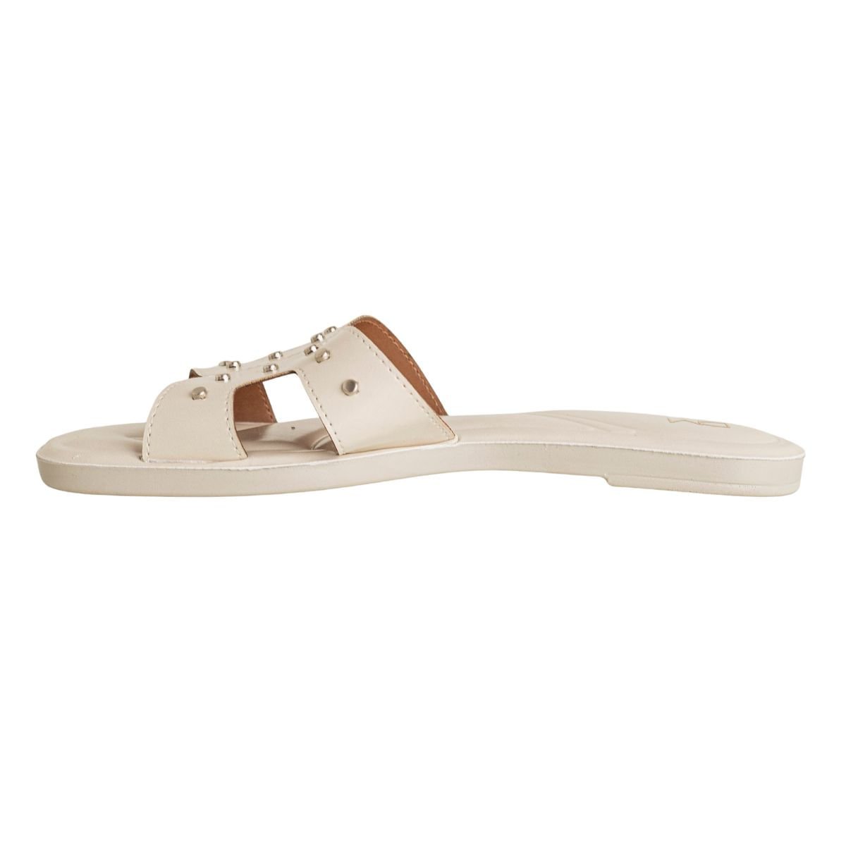 Tamanco Rasteiro Dm Nice Off White Branco 5