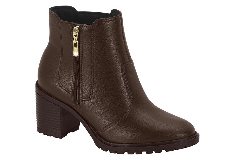 Bota Feminina Beira Rio Zurich 9075-108 - Produto Oficial Preto