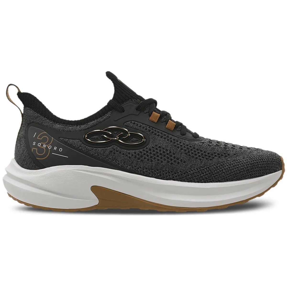 Tenis Olympikus Sonoro 3 43506336 Mescla-Preto Preto 1