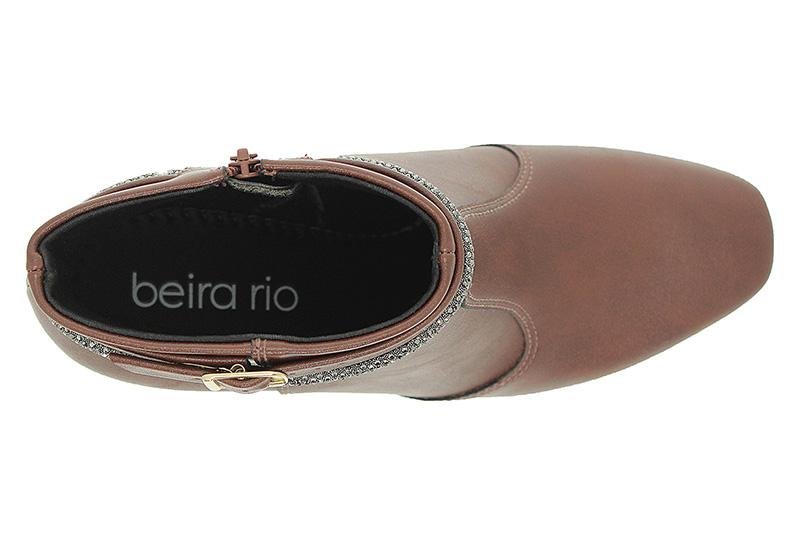 Bota Feminina Beira Rio Genebra 9076-107 Cafe Marrom 5