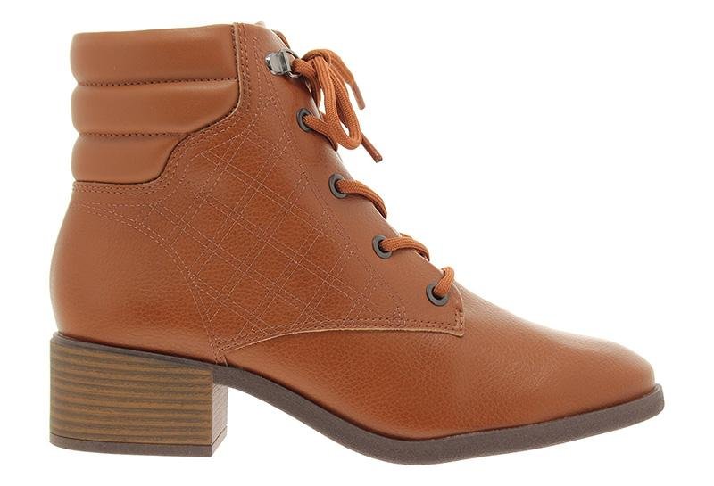 Bota Feminina Beira Rio Zurique 9087-102 Caramelo Caramelo 1