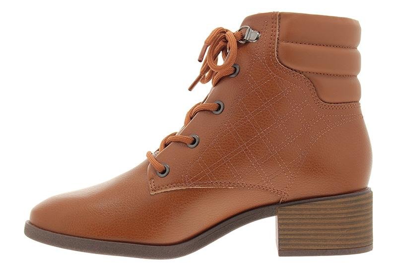 Bota Feminina Beira Rio Zurique 9087-102 Caramelo Caramelo 3