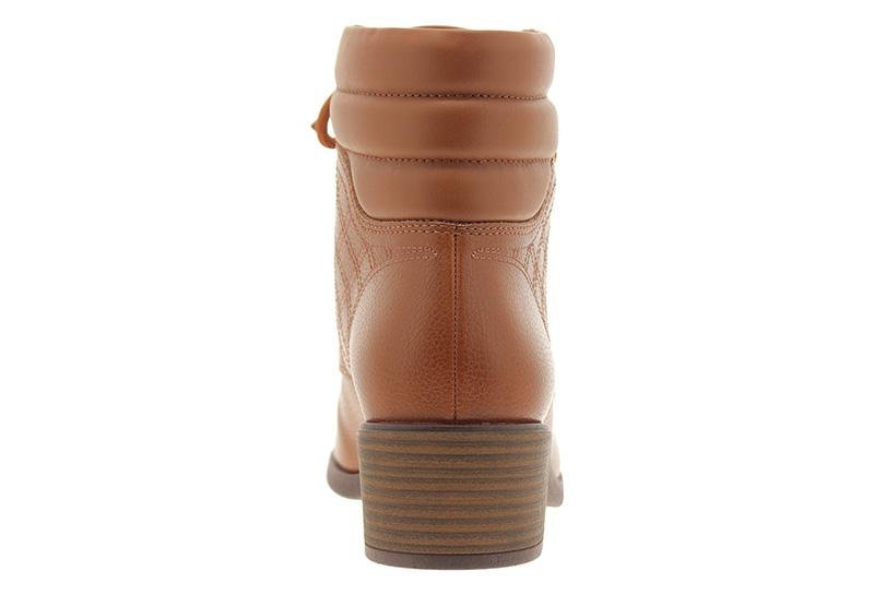 Bota Feminina Beira Rio Zurique 9087-102 Caramelo Caramelo 4