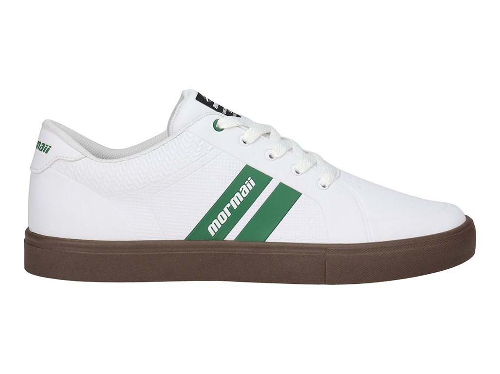 Tenis Mormaii Urban Stripe 3 - 203373-12 White/Green/Natural