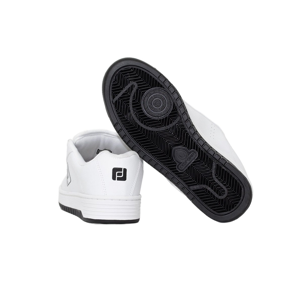 Tenis Freeday Jab S FR25025 - Preto-Branco Branco 2