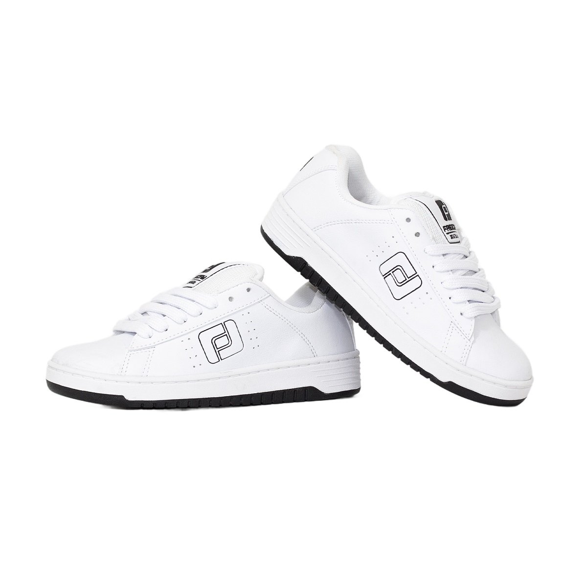 Tenis Freeday Jab S FR25025 - Preto-Branco Branco 3