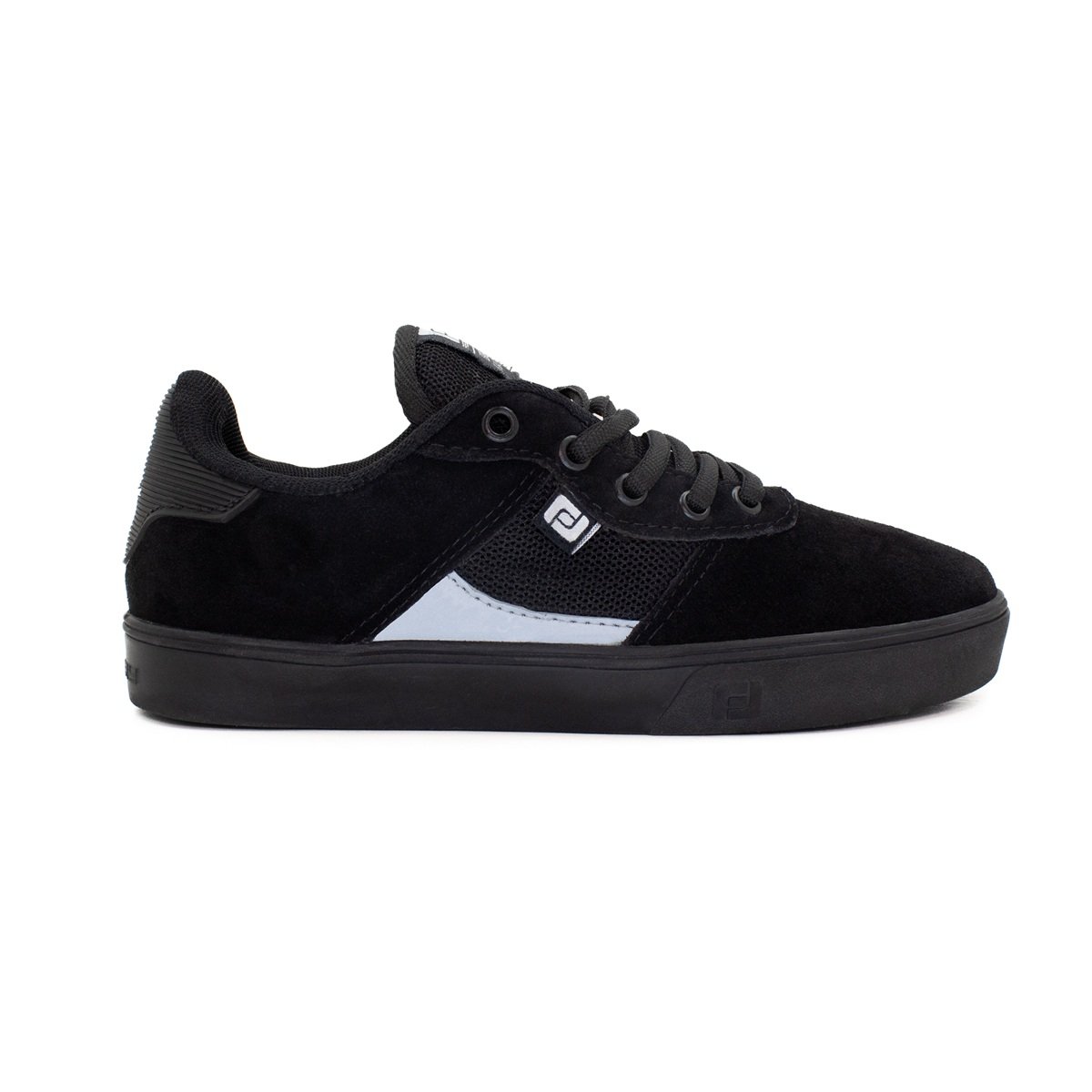 Tenis Freeday Enter FR2010 Camurca - Preto-Reflet-Preto