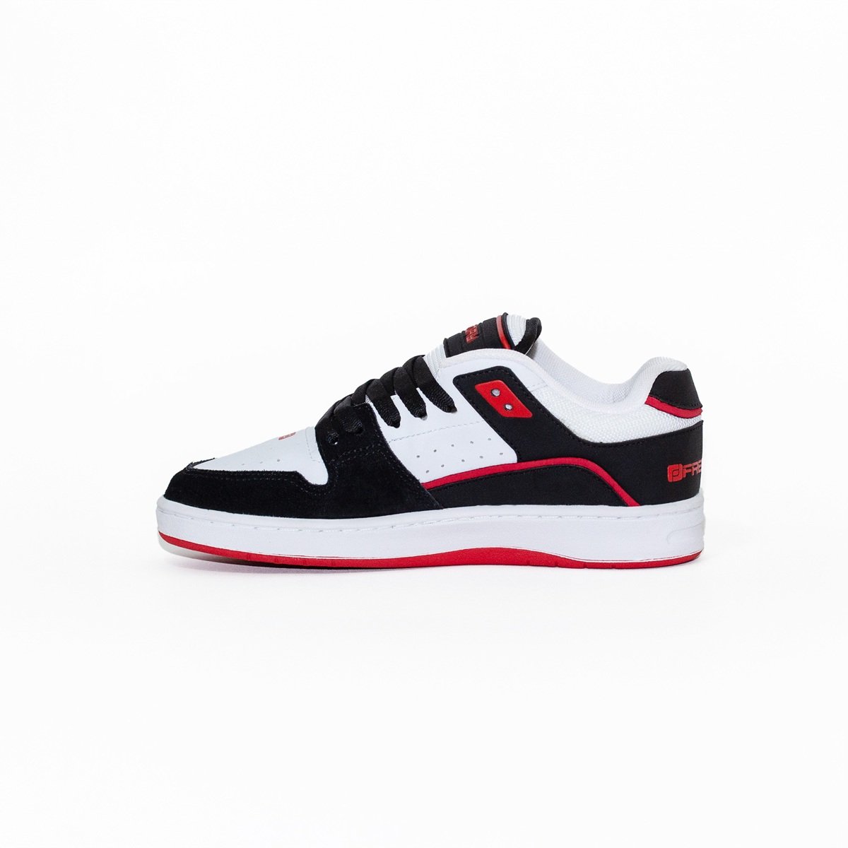 Tenis Freeday Heart II FR35004 - Preto-Branco-Vermelho Preto 2