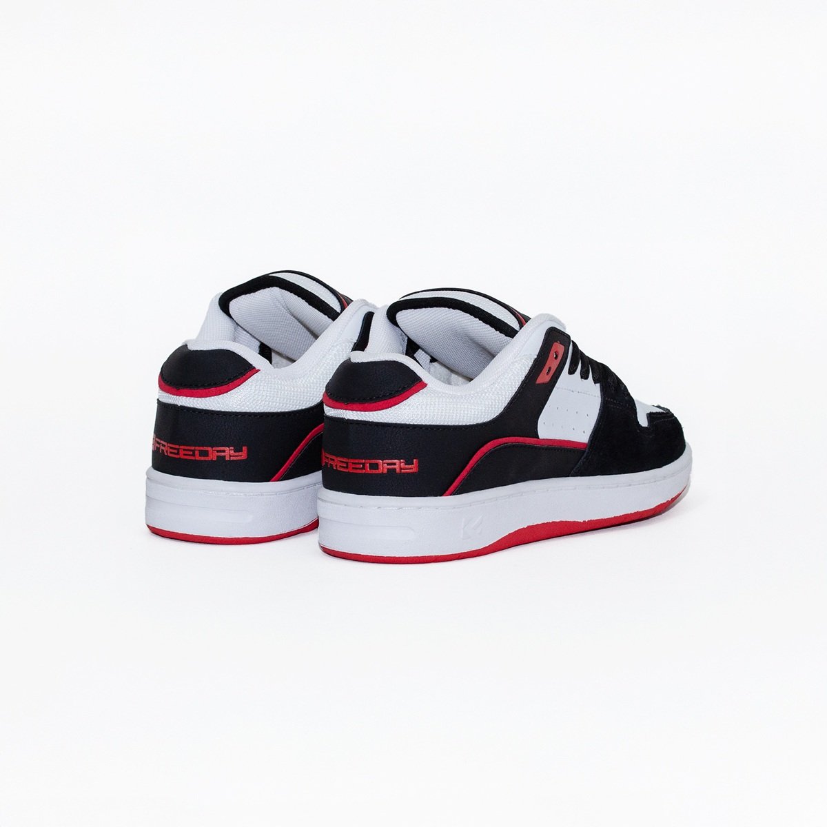 Tenis Freeday Heart II FR35004 - Preto-Branco-Vermelho Preto 6