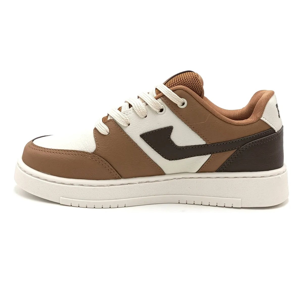 Tenis Redikal RKT543-01 - Caramelo/Off White/Cafe Marrom 2