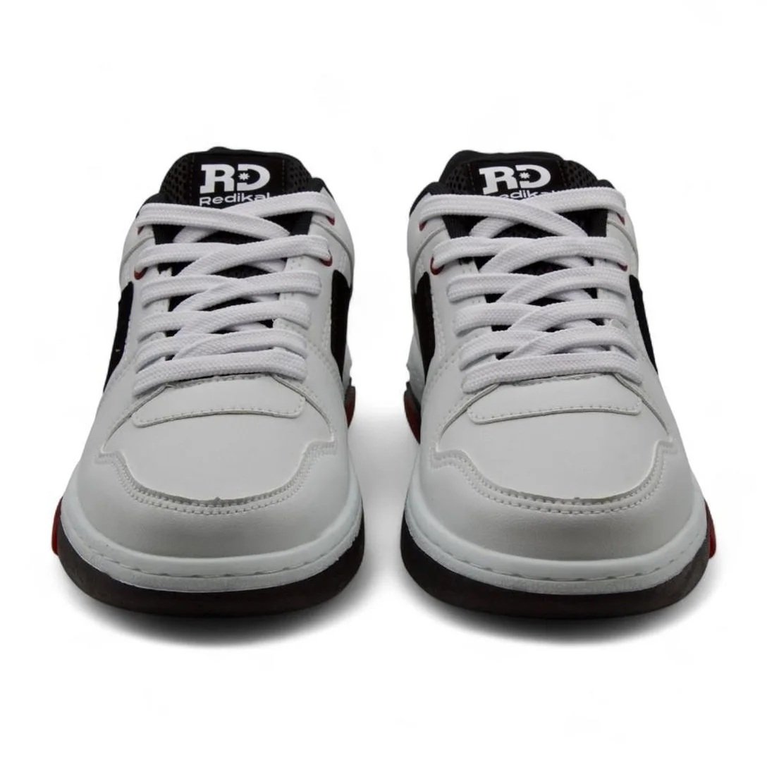 Tenis Redikal RKT513-09 - Branco/Branco/Preto Branco 2