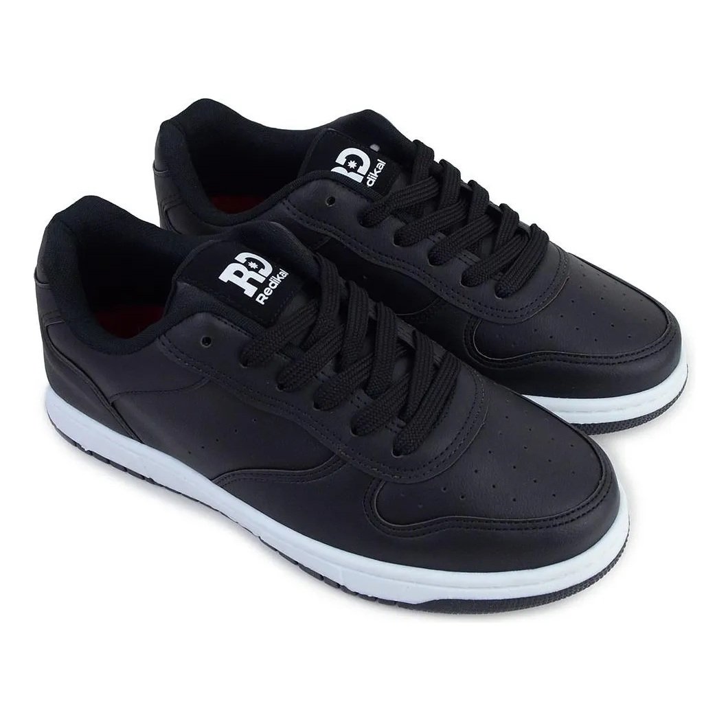Tenis Redikal RKT500-04 - Preto/Branco Preto 3