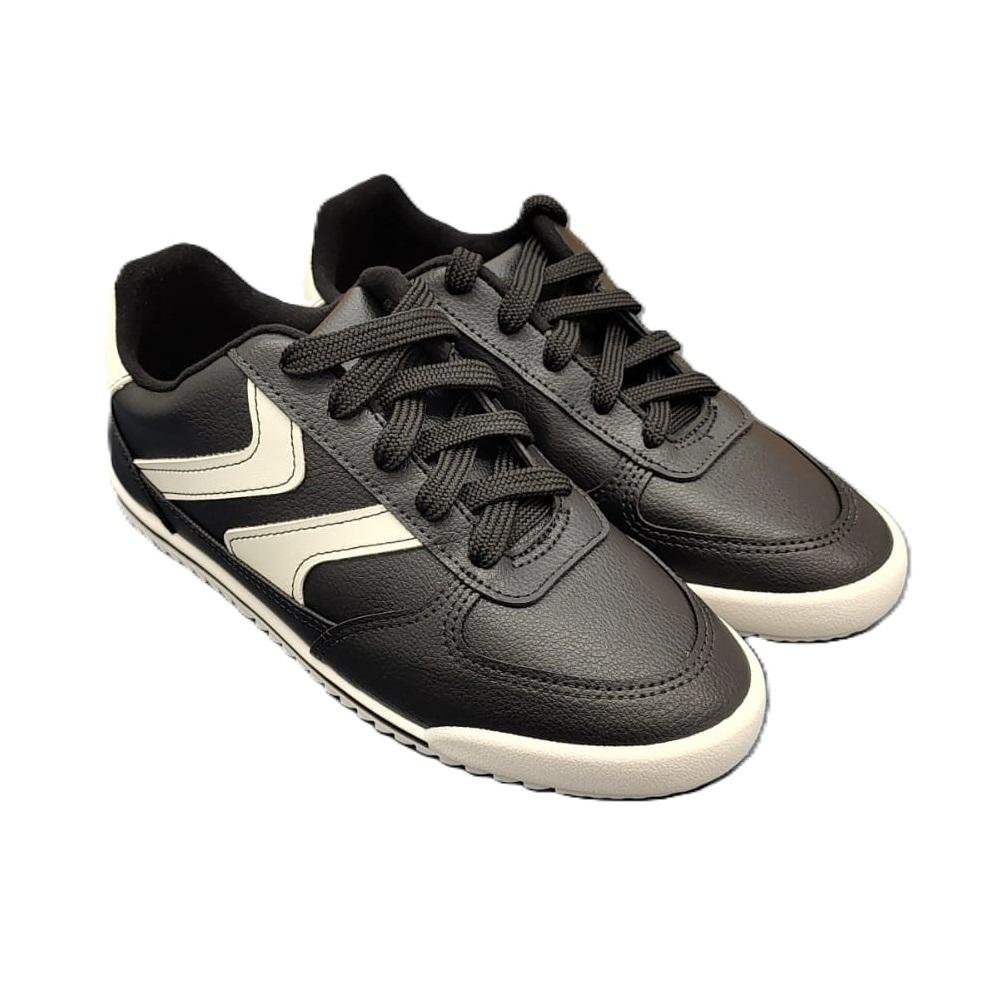 Tênis Casual Feminino Moleca Napa 5818.101 Preto 2
