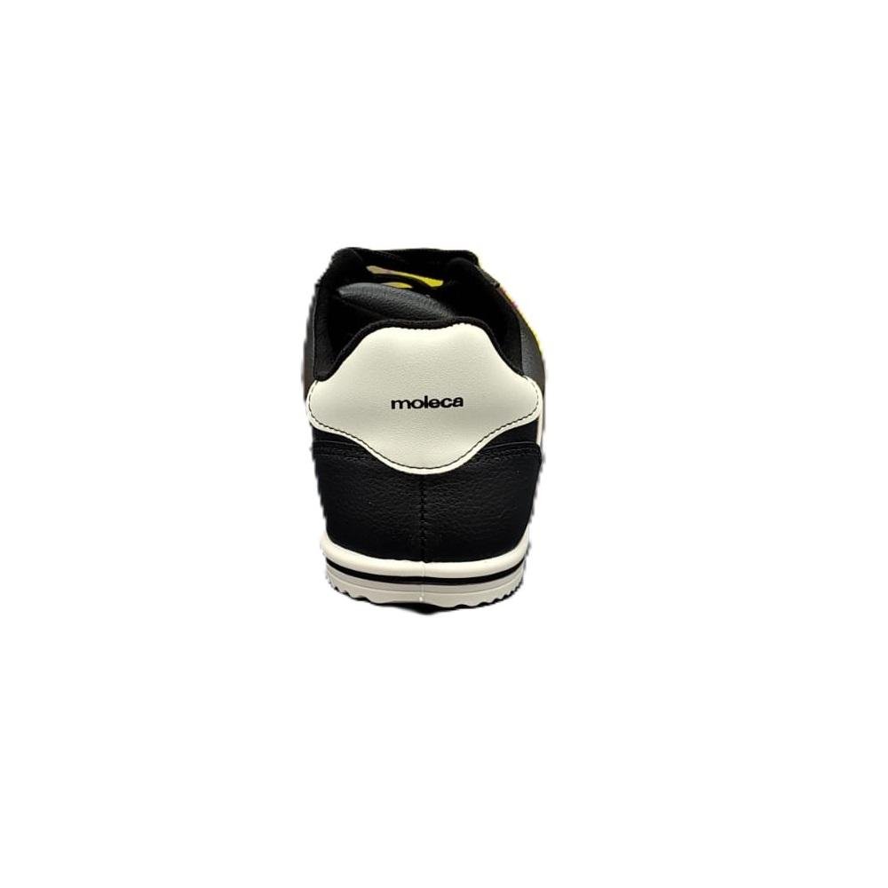 Tênis Casual Feminino Moleca Napa 5818.101 Preto 3