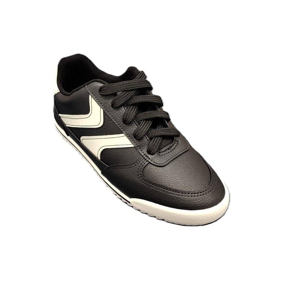 Tênis Casual Feminino Moleca Napa 5818.101 Preto 6
