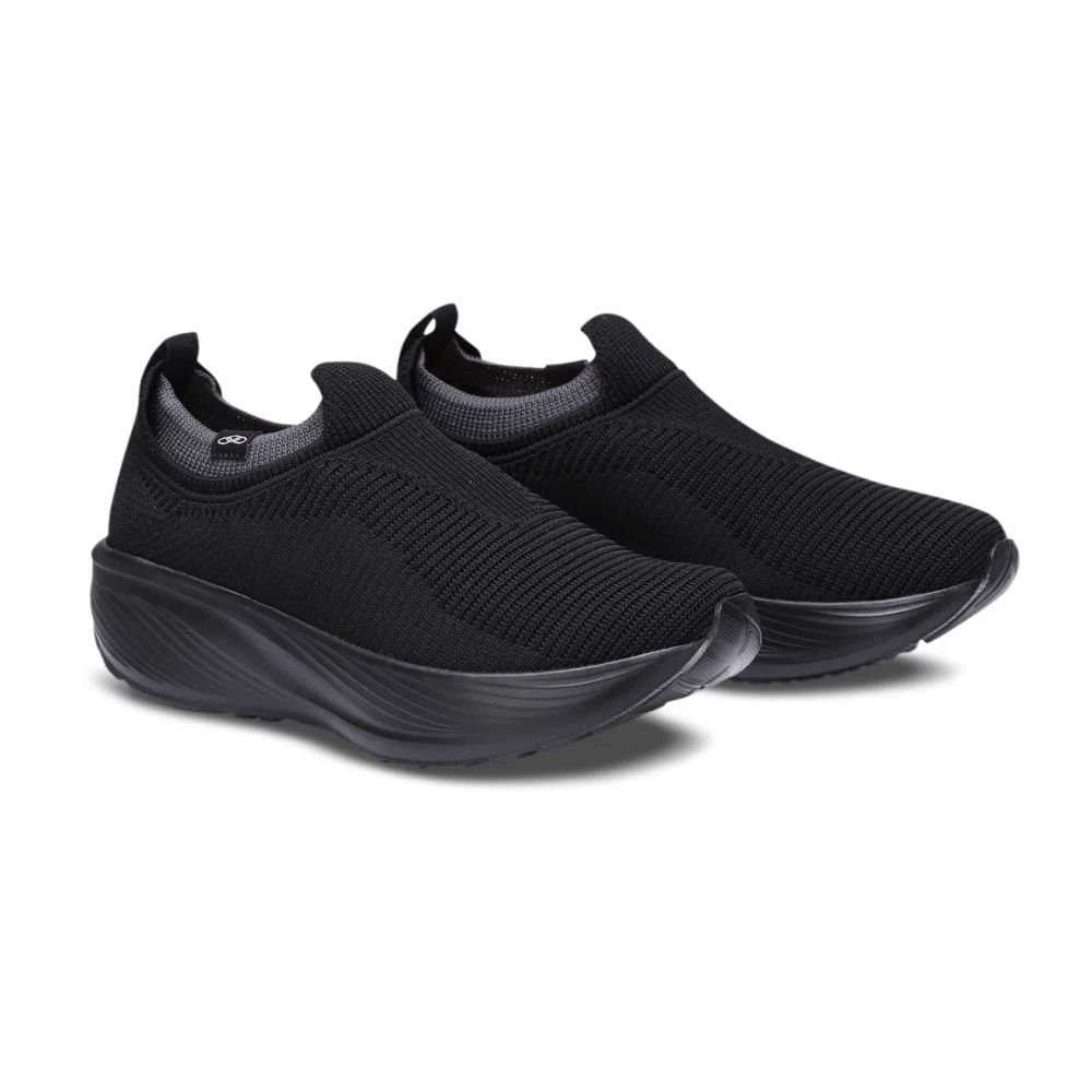 Tênis Running Feminino 175g Ultraleve Olympikus Preto Preto 1