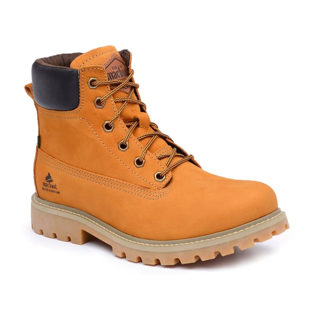 Coturno Adventure Masc Cano Alto Mac Boot  Rora 10 Amarelo 1