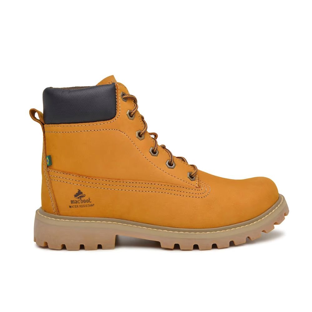 Coturno Adventure Masc Cano Alto Mac Boot Rora 10 Amarelo 4