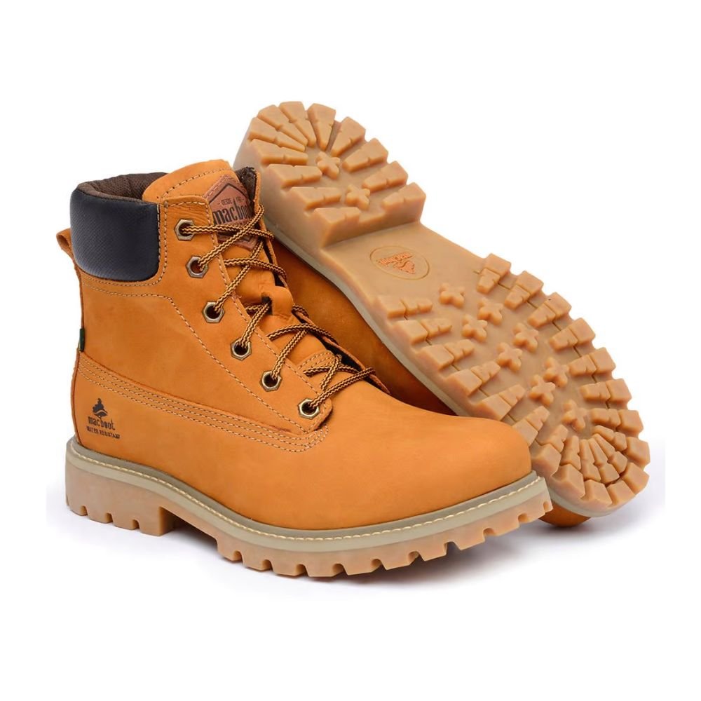 Coturno Adventure Masc Cano Alto Mac Boot Rora 10 Amarelo 6