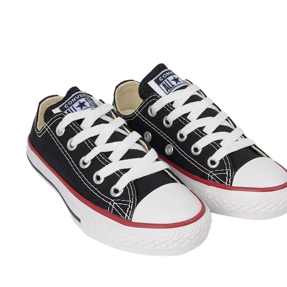 Tenis Casual Infantil Converse Chuck Taylor Preto Multicores 2