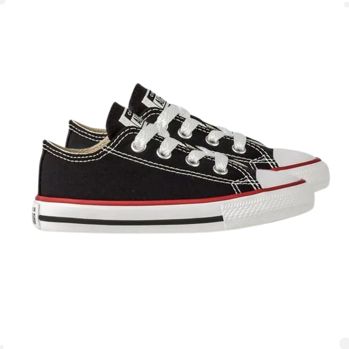 Tenis Casual Infantil Converse Chuck Taylor Preto Multicores 2