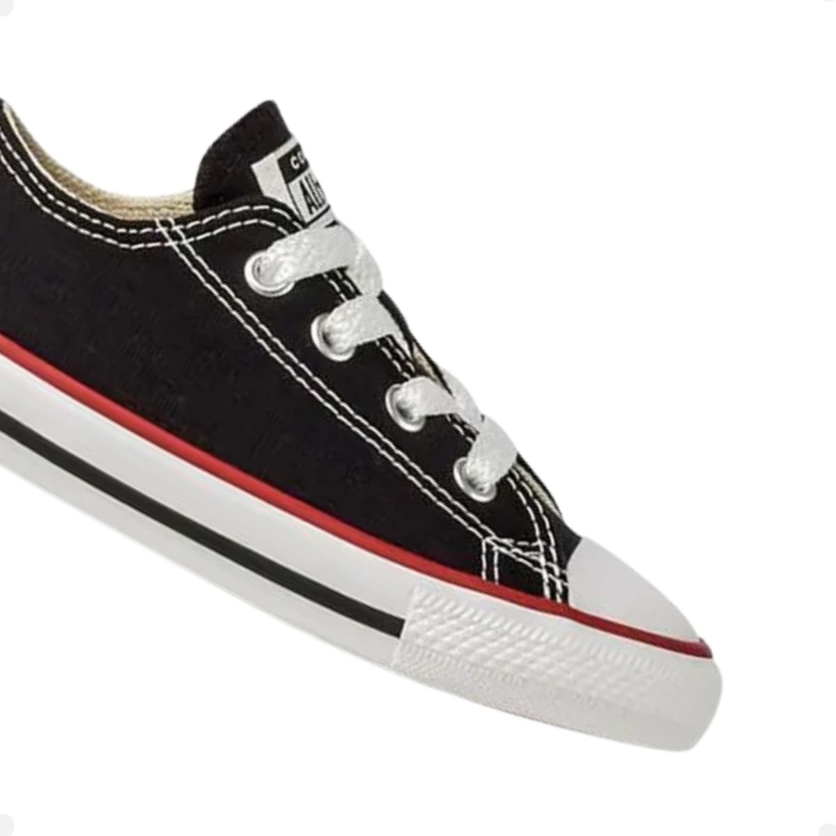 Tenis Casual Infantil Converse Chuck Taylor Preto Multicores 4