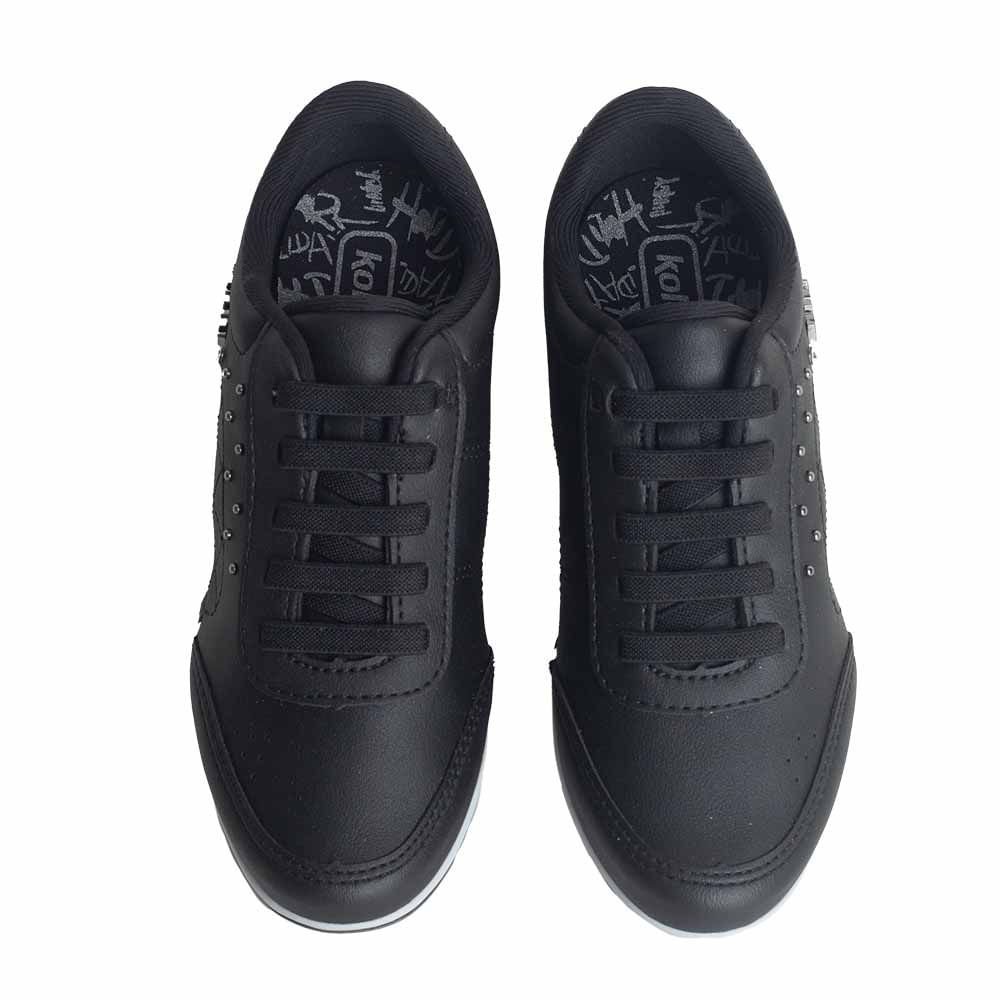 Tênis Moda Feminino Adulto Kolosh Preto Preto 2