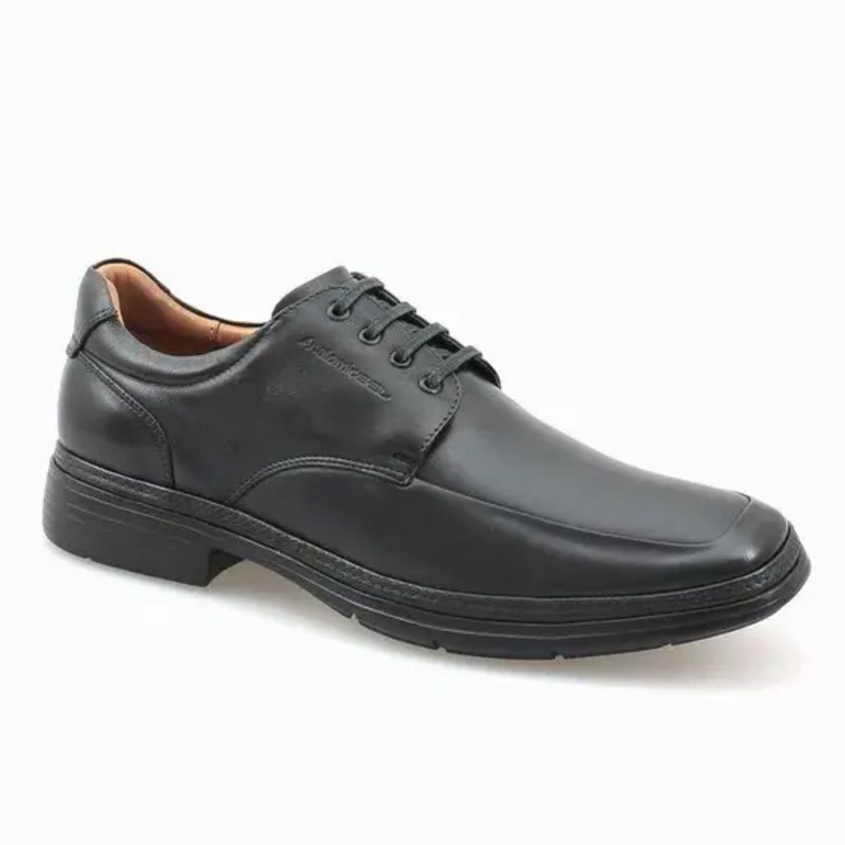 Sapato Social Masculino Adulto Anatomic Gel Preto Preto 2