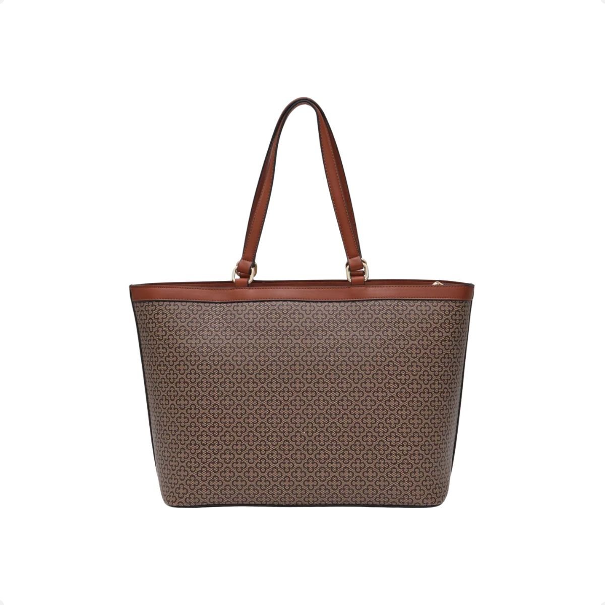 Bolsa Sacola Shopper Capodarte Monograma Marrom 3
