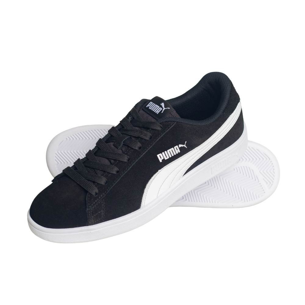 Tênis Masculino Adulto Casual Puma Smash V2  Preto Azul 3