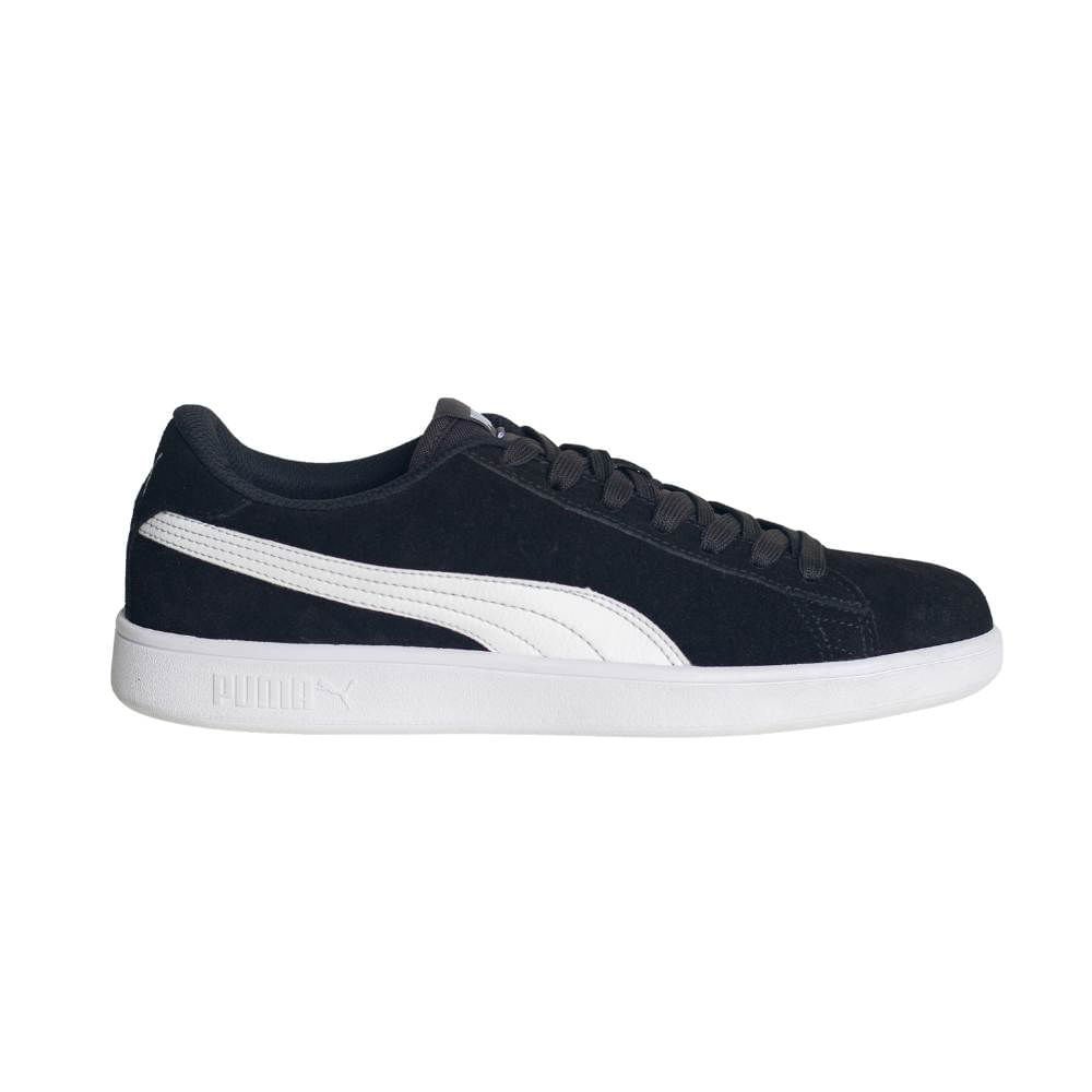 Tênis Masculino Adulto Casual Puma Smash V2  Preto Azul 7