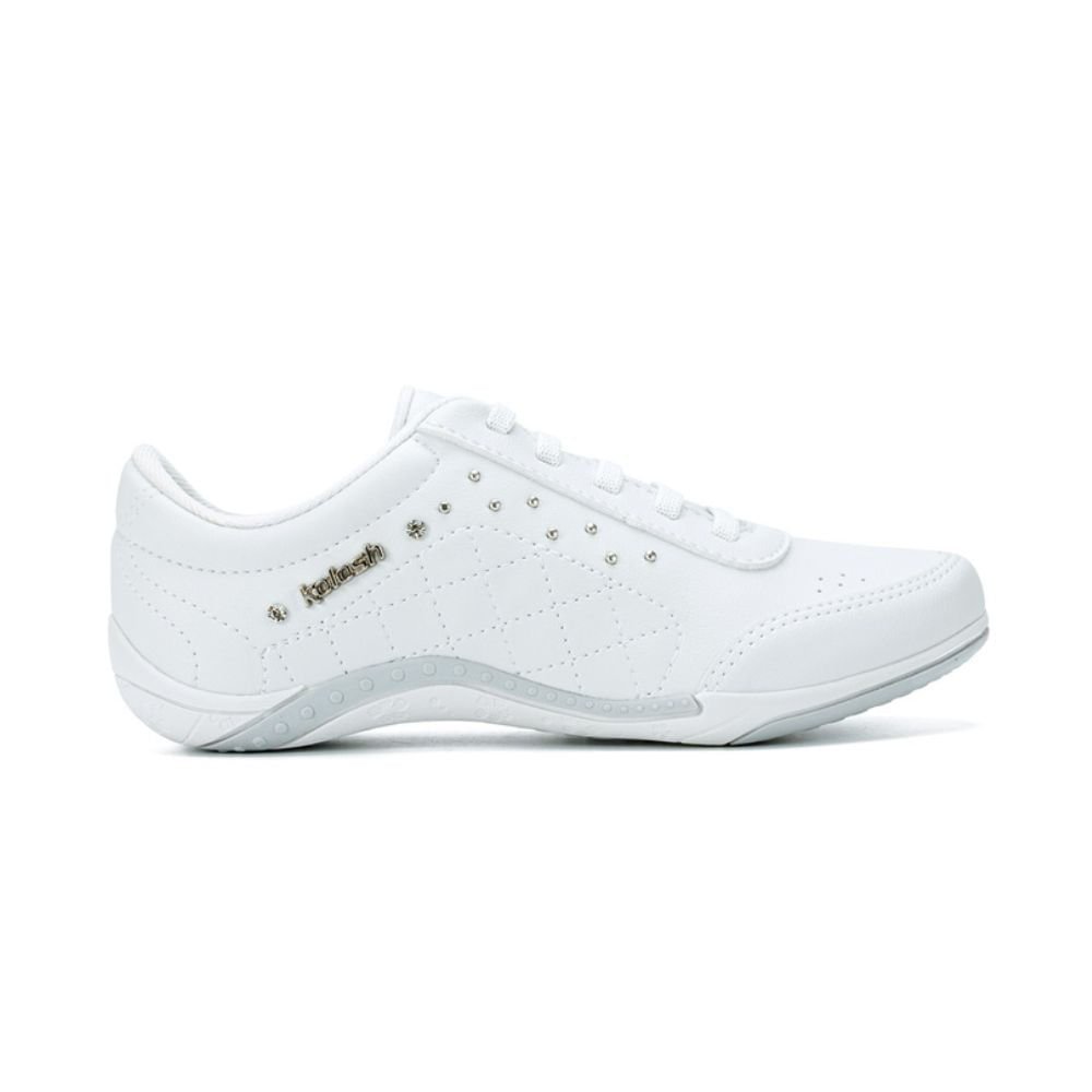 Tênis Moda Feminino Adulto Kolosh Branco Branco 4