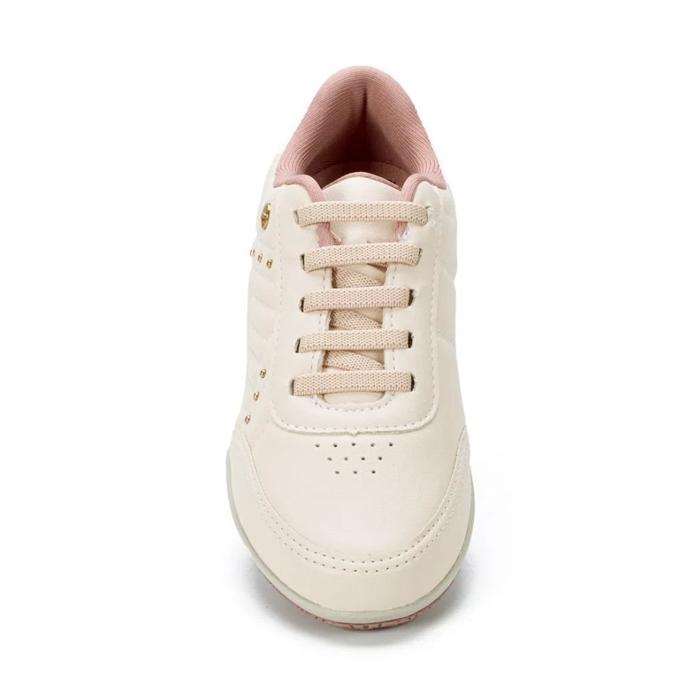 Tênis Moda Feminino Kolosh Rosa Bege 2