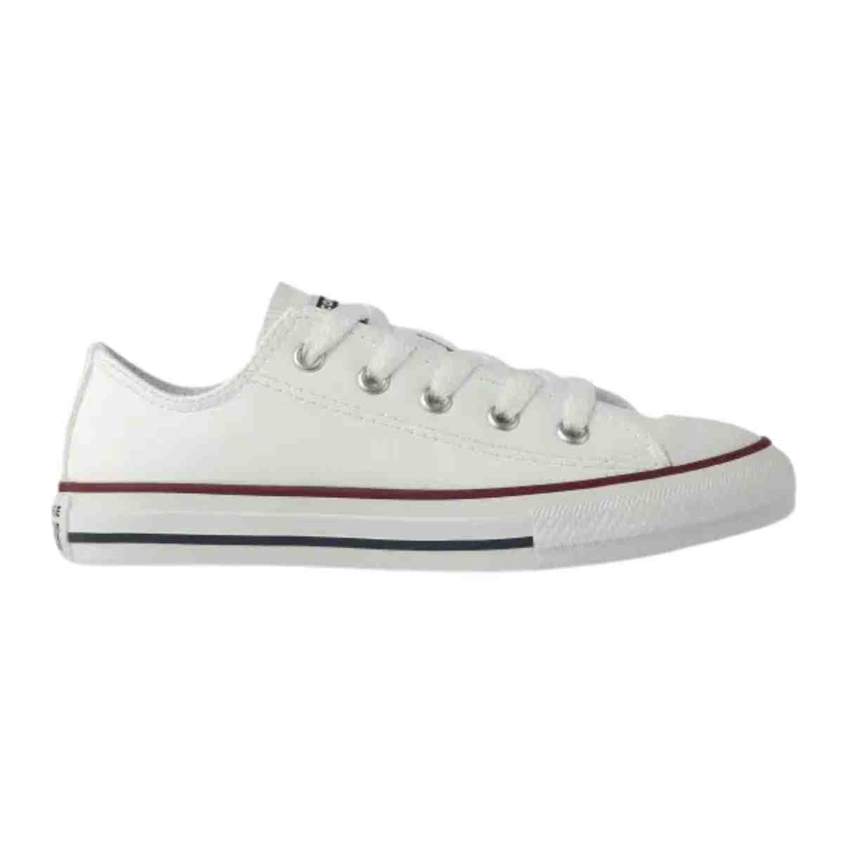 Tênis Infantil Casual Converse Chuck Taylor All Star Juvenil Branco