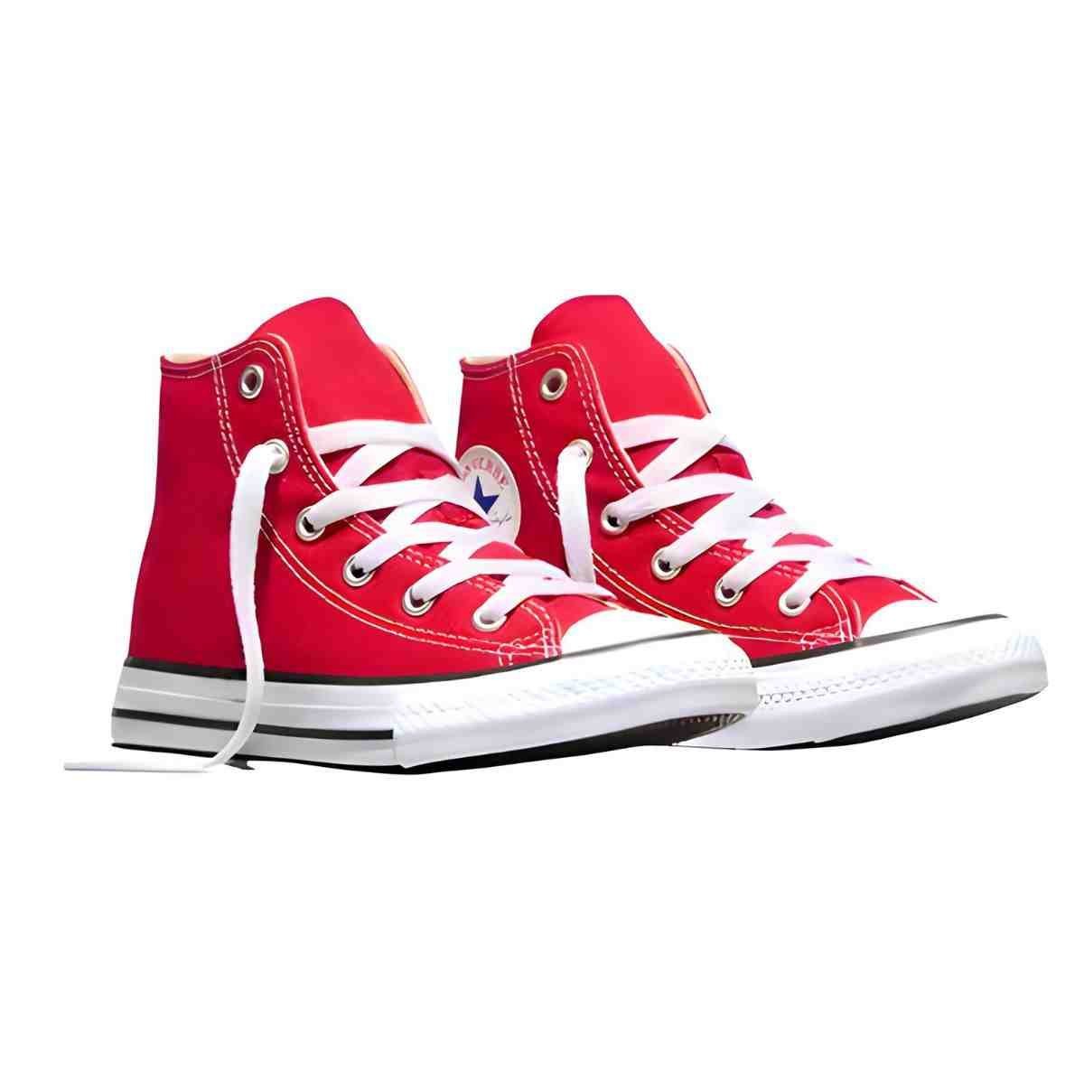 Tênis Juvenil Casual Converse Chuck Taylor All Star Canvas Vermelho Vermelho 2