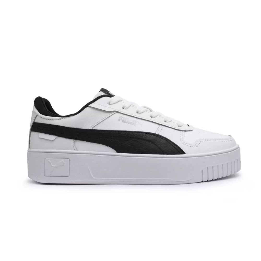 Tênis Casual Feminino Carina Street Bdp Puma Branco Branco 1