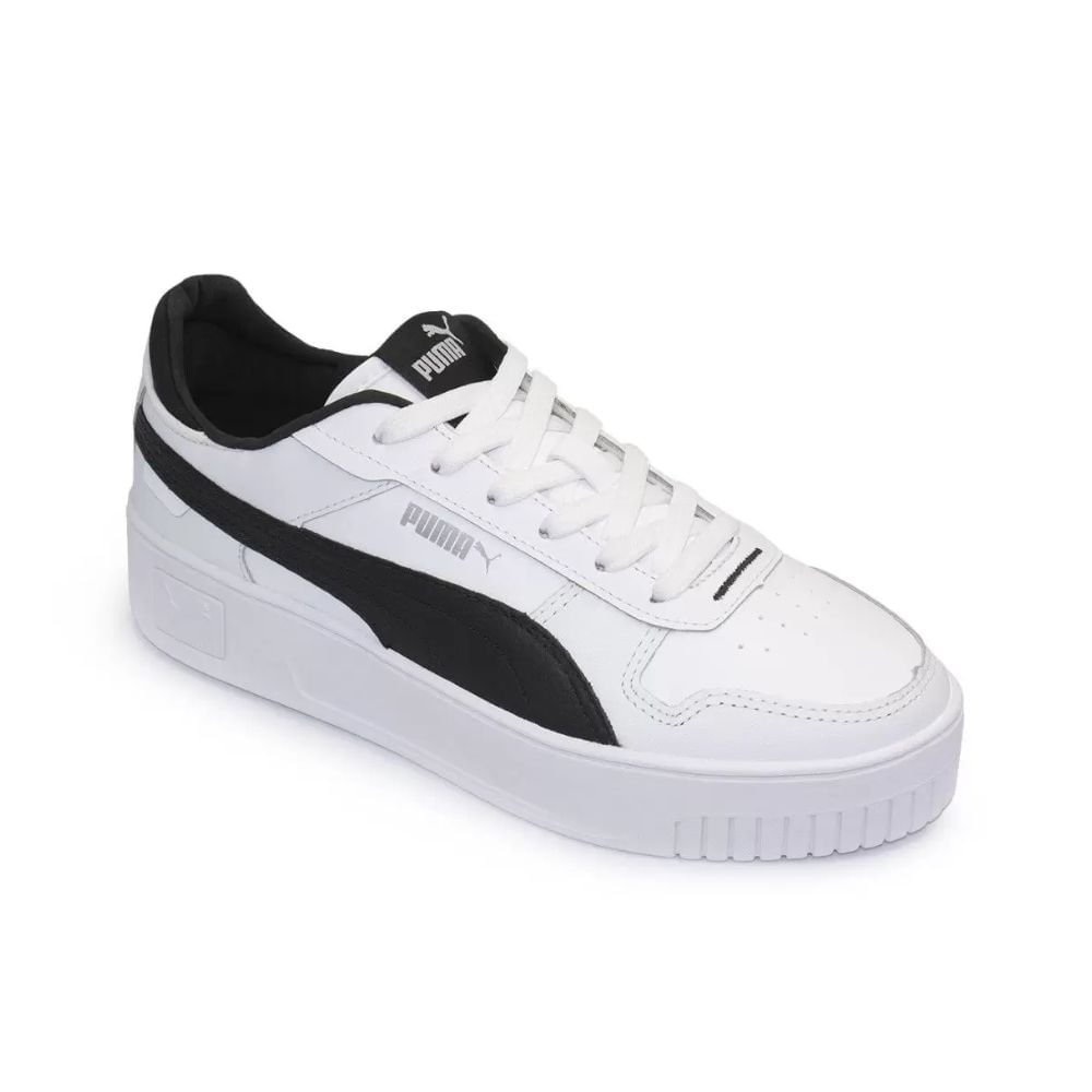 Tênis Casual Feminino Carina Street Bdp Puma Branco Branco 2