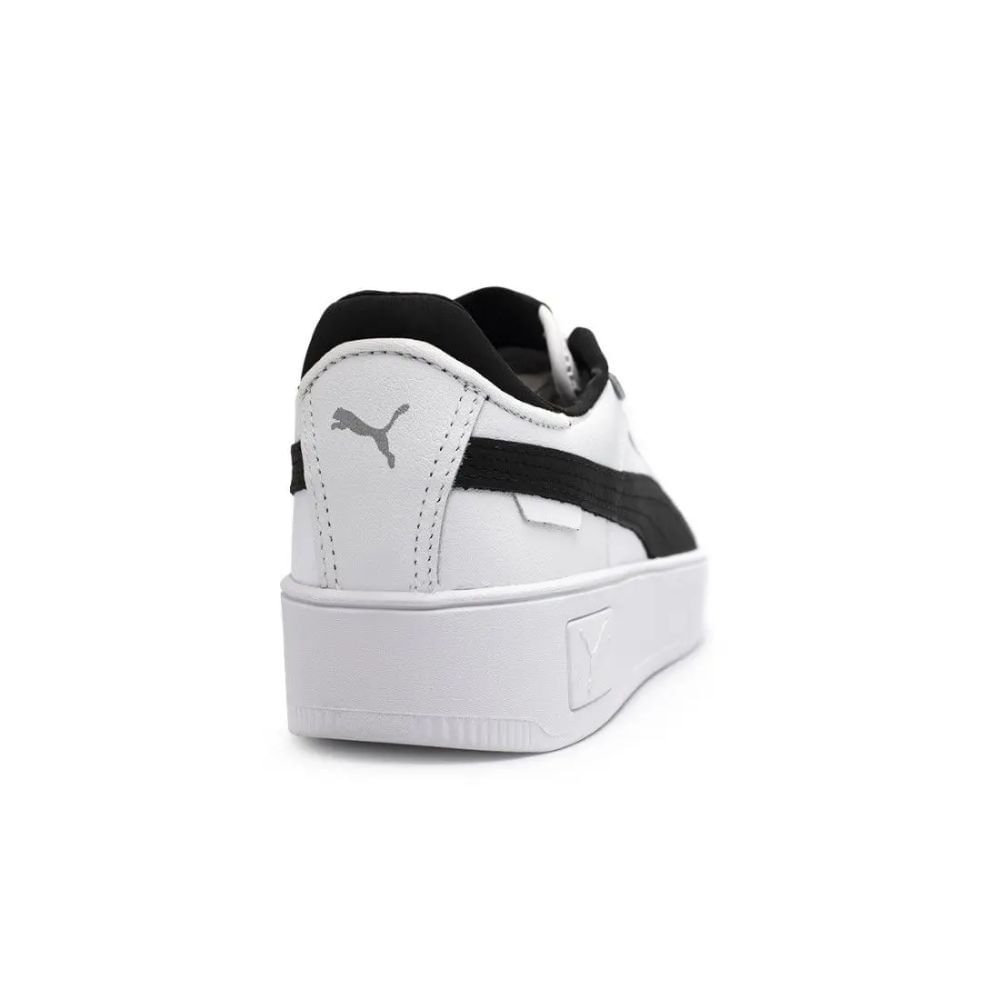 Tênis Casual Feminino Carina Street Bdp Puma Branco Branco 4